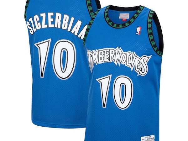 Wally Szczerbiak Minnesota Timberwolves 2001/02 Hardwood Classics Swingman Jersey - Blue