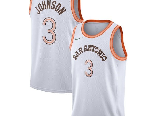 Keldon Johnson San Antonio Spurs Nike Unisex 2023/24 Swingman Jersey - White - City Edition