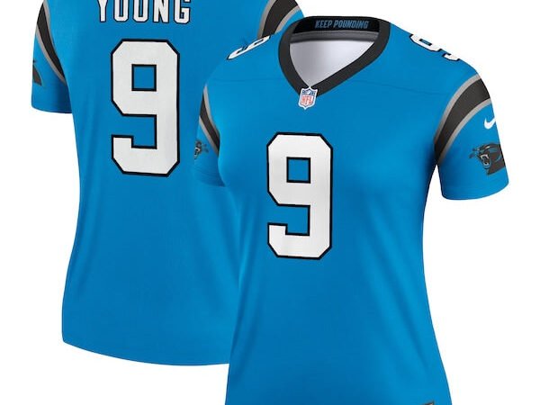 Bryce Young Carolina Panthers Nike Women's Legend Jersey - Blue/Black