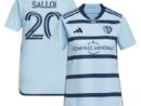 Daniel Salloi Sporting Kansas City adidas Women's 2024 Hoops 4.0 Replica Player Jersey - Light Blue