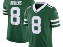 Aaron Rodgers New York Jets Nike Vapor F.U.S.E. Limited Jersey - Legacy Green
