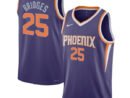 Mikal Bridges Phoenix Suns Nike Youth Swingman Jersey - Icon Edition - Purple/White