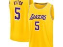 Deandre Ayton Los Angeles Lakers  Fast Break Replica Player Jersey - Icon Edition - Gold