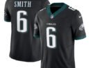 DeVonta Smith Philadelphia Eagles Nike Alternate Vapor F.U.S.E. Limited Jersey - Black/Green/White