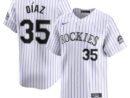 Elias Diaz Colorado Rockies Nike Home Limited Player Jersey - White