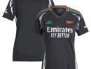 Arsenal adidas Women's 2024/25 Away Replica Jersey - Black