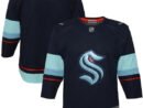 Seattle Kraken Youth Home Premier Jersey - Navy