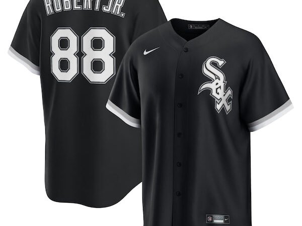 Luis Robert Jr. Chicago White Sox Nike Alternate Replica Player Jersey - Black