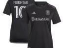 Hany Mukhtar Nashville SC adidas Women's 2024 Man In Black Kit Replica Player Jersey - Black