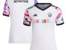 LA Galaxy adidas Women's 2024 Pride Pre-Match Top - White