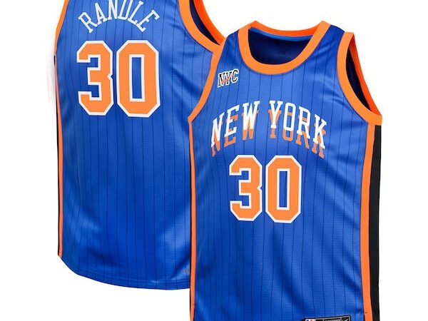 Julius Randle New York Knicks Nike Youth  Swingman Replica Jersey - City Edition - Blue