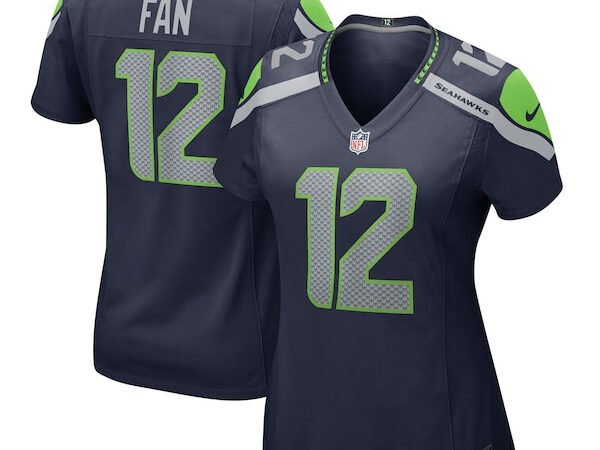 12th Fan Seattle Seahawks Nike Women's Player Jersey - Navy/Royal