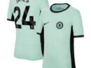 Reece James Chelsea Nike Youth 2023/24 Third Stadium Replica Player Jersey - Mint