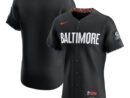 Baltimore Orioles Nike City Connect  Elite Jersey - Black