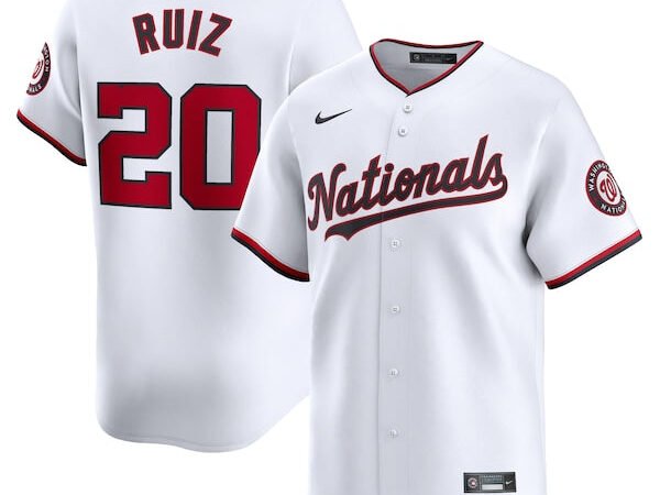Keibert Ruiz Washington Nationals Nike Home Limited Player Jersey - White