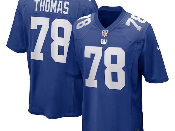 Andrew Thomas New York Giants Nike Player Game Jersey - Royal