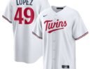 Pablo López Minnesota Twins Nike Home  Replica Player Jersey - White