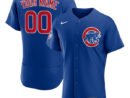 Chicago Cubs Nike Alternate Authentic Custom Jersey - Royal