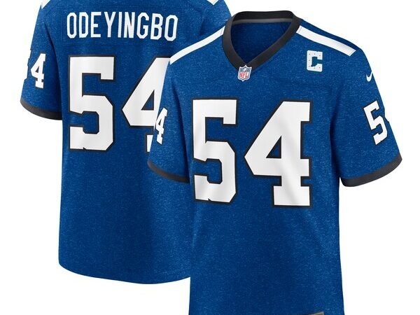 Dayo Odeyingbo Indianapolis Colts Nike Indiana Nights Alternate Game Jersey - Royal