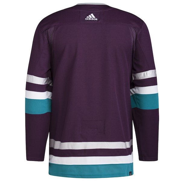 Anaheim Ducks adidas 30th Anniversary Primegreen Authentic Jersey – Purple