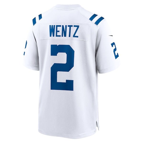 Carson Wentz Indianapolis Colts Nike Game Jersey - White/Royal