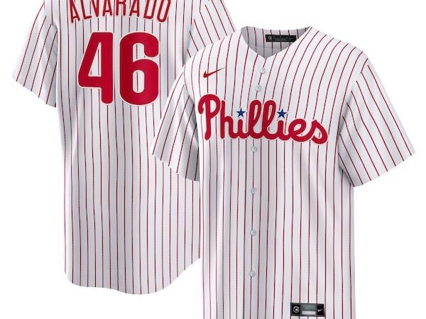 José Alvarado Philadelphia Phillies Nike Home  Replica Player Jersey - White