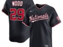James Wood Washington Nationals Nike Alternate Limited Player Jersey - Navy