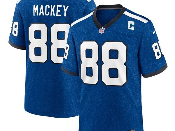 John Mackey Indianapolis Colts Nike Indiana Nights Alternate Game Jersey - Royal/Royal