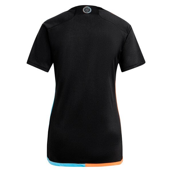 New York City FC adidas Women's 2024 24/7 Kit Replica Jersey – Black