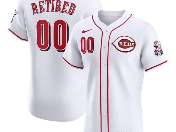 Cincinnati Reds Nike Home Elite Pick-A-Player Retired Roster Jersey - White