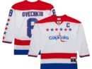 Alexander Ovechkin Washington Capitals  2012/13 Alternate Captain Blue Line Player Jersey - White/Black