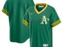 Oakland Athletics Nike Road Cooperstown Collection Team Jersey - Kelly Green