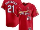 Lars Nootbaar St. Louis Cardinals Nike City Connect Limited Jersey - Red