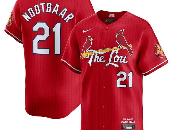 Lars Nootbaar St. Louis Cardinals Nike City Connect Limited Jersey - Red