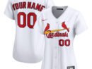 St. Louis Cardinals Nike Women's Home Limited Custom Jersey - White