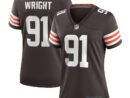 Alex Wright Cleveland Browns Nike Women's Team Game Jersey -  Brown
