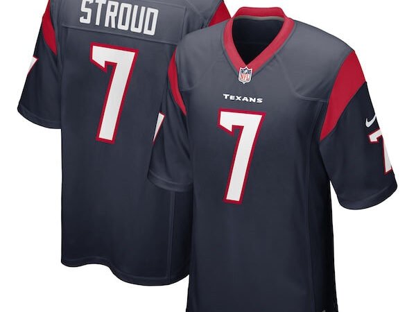 C.J. Stroud Houston Texans Nike Youth Game Jersey - Navy