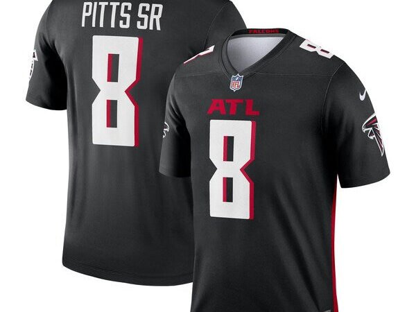 Kyle Pitts Sr. Atlanta Falcons Nike Team Legend Jersey - Black