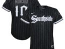 Yoan Moncada Chicago White Sox Nike Youth City Connect Replica Player Jersey - Black