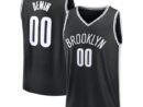Egor Demin Brooklyn Nets  Youth 2025 NBA Draft First Round Pick Fast Break Replica Jersey - Icon Edition - Black