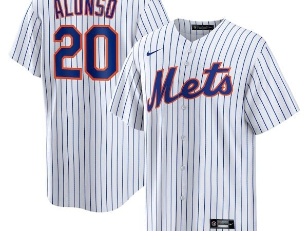 Pete Alonso New York Mets Nike Home Replica Player Name Jersey - White