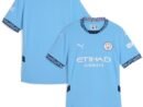 Manchester City Puma Women's 2024/25 Home Replica Jersey - Light Blue