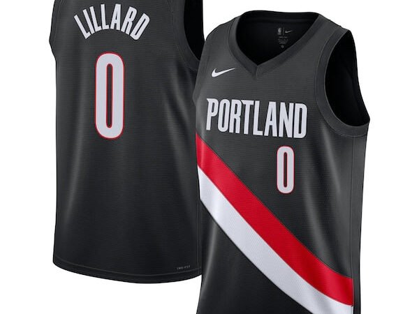 Damian Lillard Portland Trail Blazers Nike Unisex Swingman Jersey - Icon Edition - Black