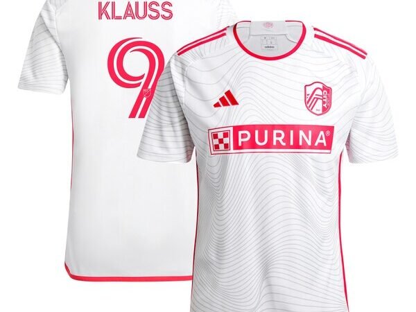 João Klauss St. Louis City SC adidas 2024 The Confluence Kit Replica Player Jersey - White
