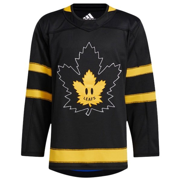 adidas Authentic Toronto Maple Leafs x drew house Alternate Custom Jersey - Black