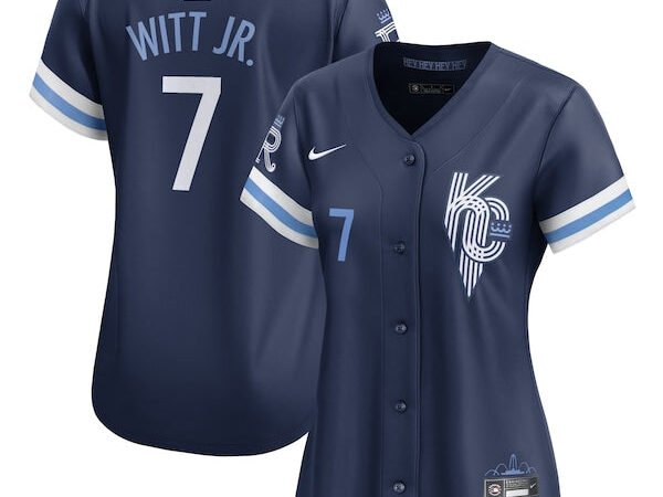 Bobby Witt Jr. Kansas City Royals Nike Women's City Connect Limited Player Jersey - Navy