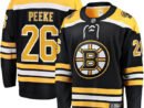 Andrew Peeke Boston Bruins  Home Breakaway Jersey - Black