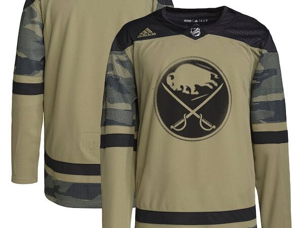 Buffalo Sabres adidas Military Appreciation Team Authentic Practice Jersey - Camo