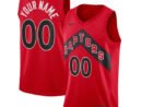 Toronto Raptors Nike Unisex Swingman Custom Jersey Red - Icon Edition