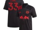 Aaron Long New York Red Bulls adidas 2020 Dark Mode Replica Jersey - Black